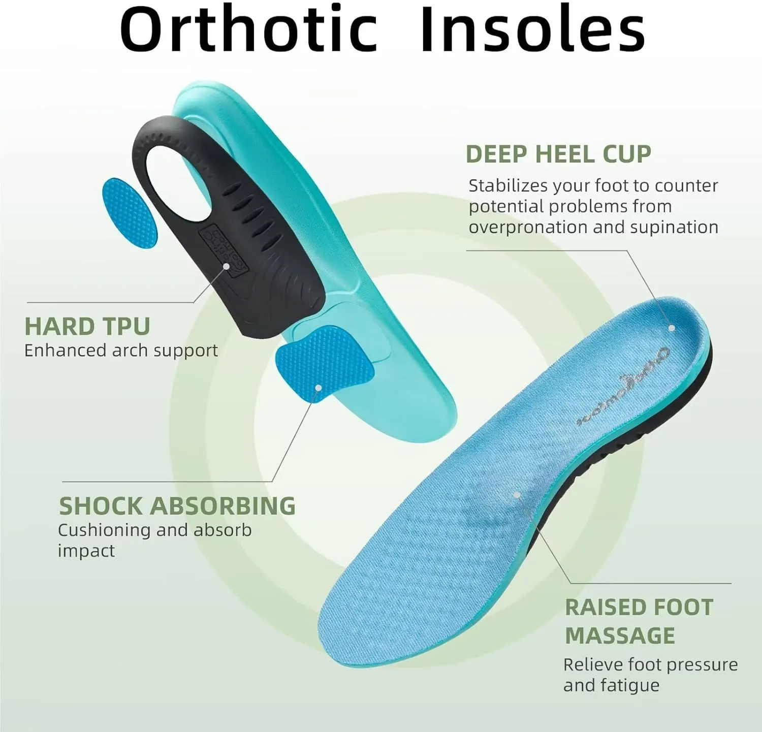 OrthoComfoot Women's Orthopedic Slip On Loafers: Comfortable Orthotic Walking Shoes with Arch Support for Plantar Fasciitis, Canvas Thick Sole Loafers for Foot and Heel Pain Relief
