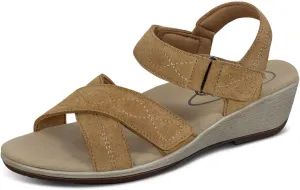 Orthofeet Women's Orthopedic Leather Holly Sandals