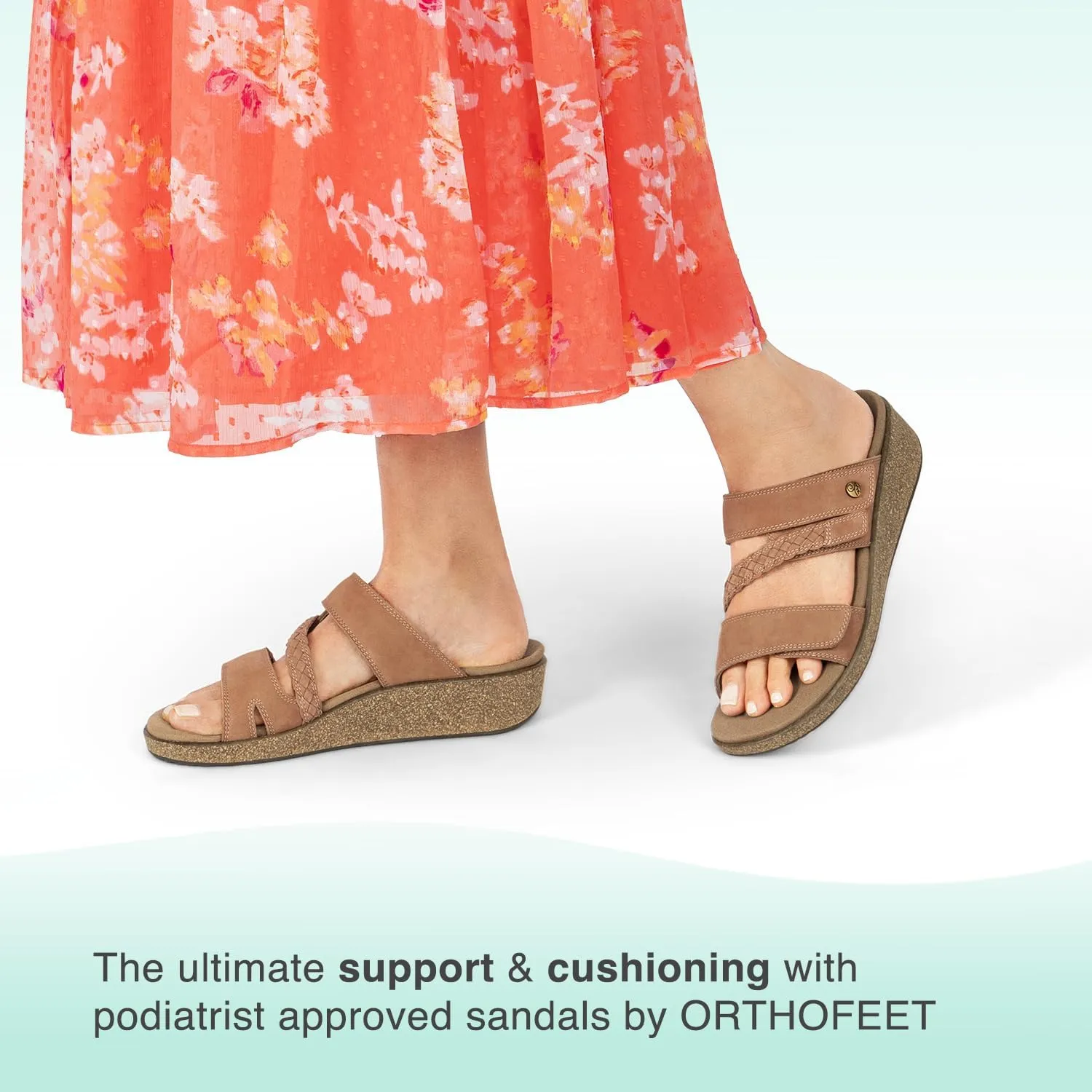Orthopedic Women's Orthopedic Leather Carrie Sandals