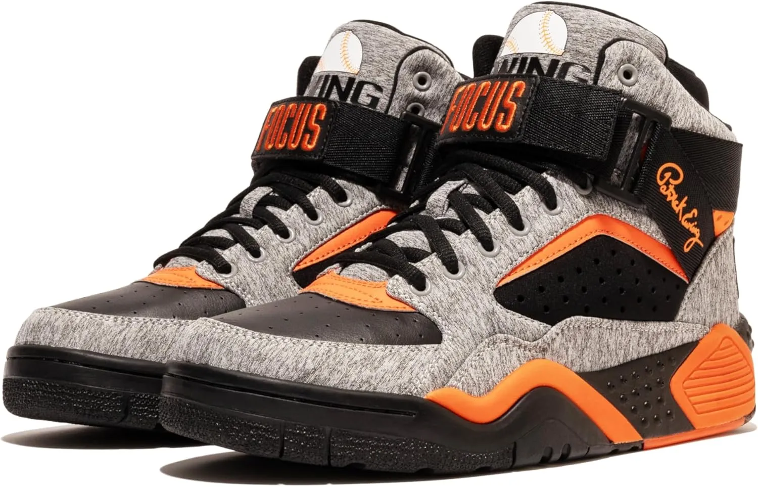 PATRICK EWING ATHLETICS FOCUS Grey/Black/Orange MANHATTAN 1BM02163-006
