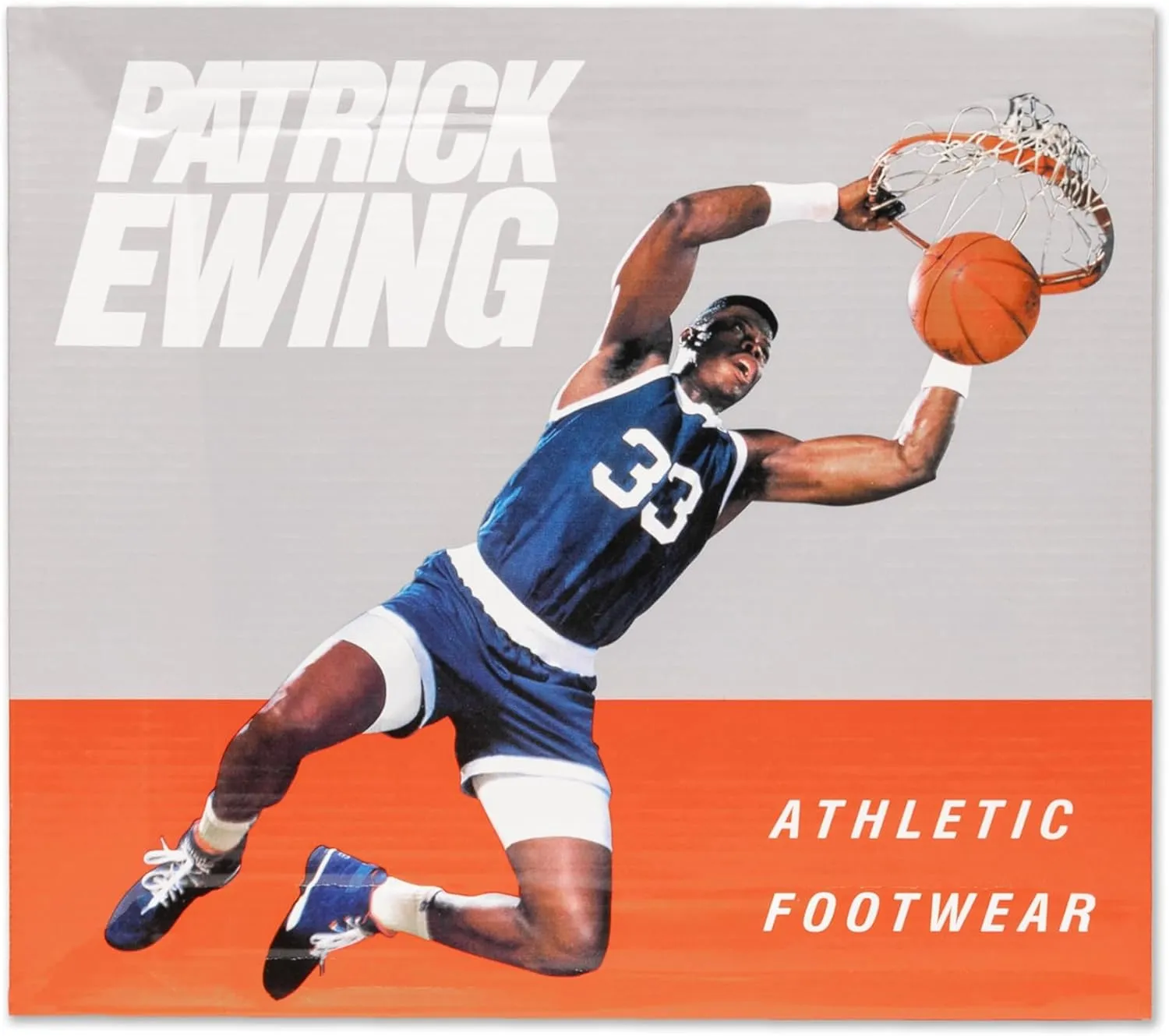 PATRICK EWING ATHLETICS FOCUS Grey/Black/Orange MANHATTAN 1BM02163-006