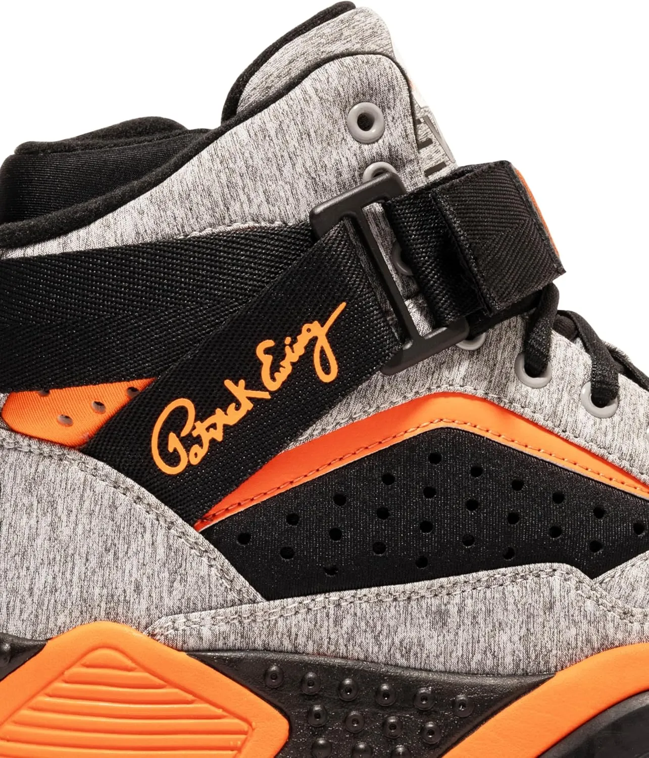 PATRICK EWING ATHLETICS FOCUS Grey/Black/Orange MANHATTAN 1BM02163-006