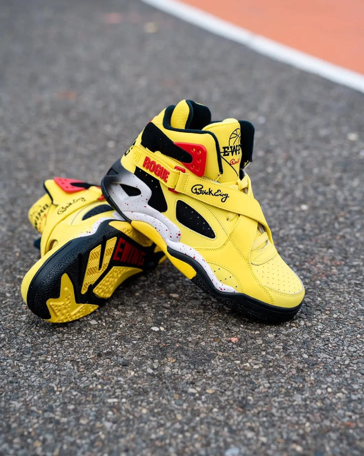 PATRICK EWING ATHLETICS ROGUE Yellow/Black/Red 1EW90134-704