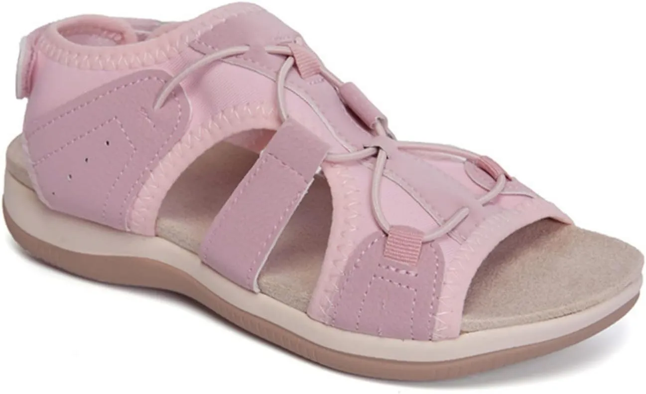 pearlzone Women's Summer Sandals Casual Bohemia Gladiator Wedge Shoes Comfortable Ankle Strap Outdoor Platform Sandals