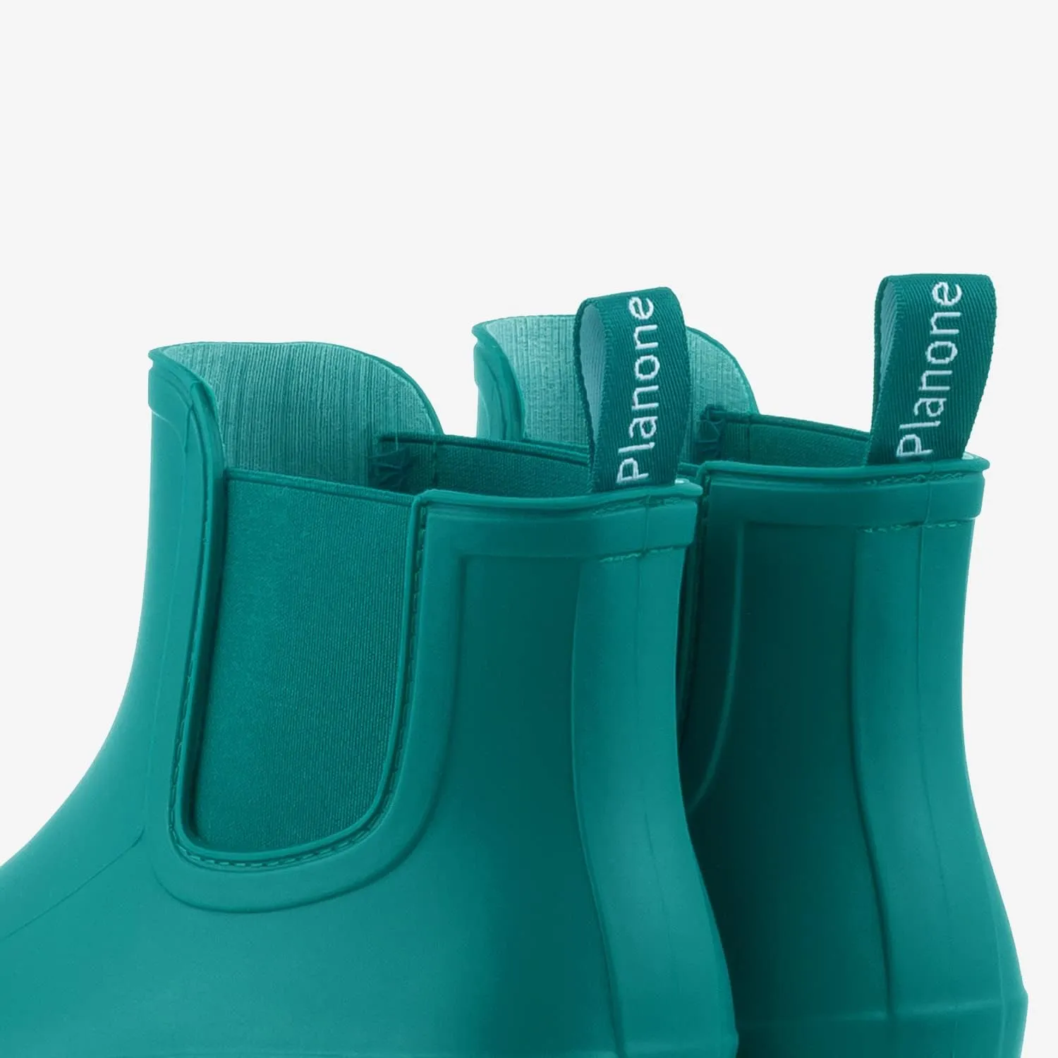 Planone Short Rain Boots Women Wide Width Fashion Waterproof Chelsea Boots for Women Matte Outdoor Garden Shoes Ankle Muck Boots for Ladies Non Slip Work Shoes Rubber Boots with Premium Comfort Insole