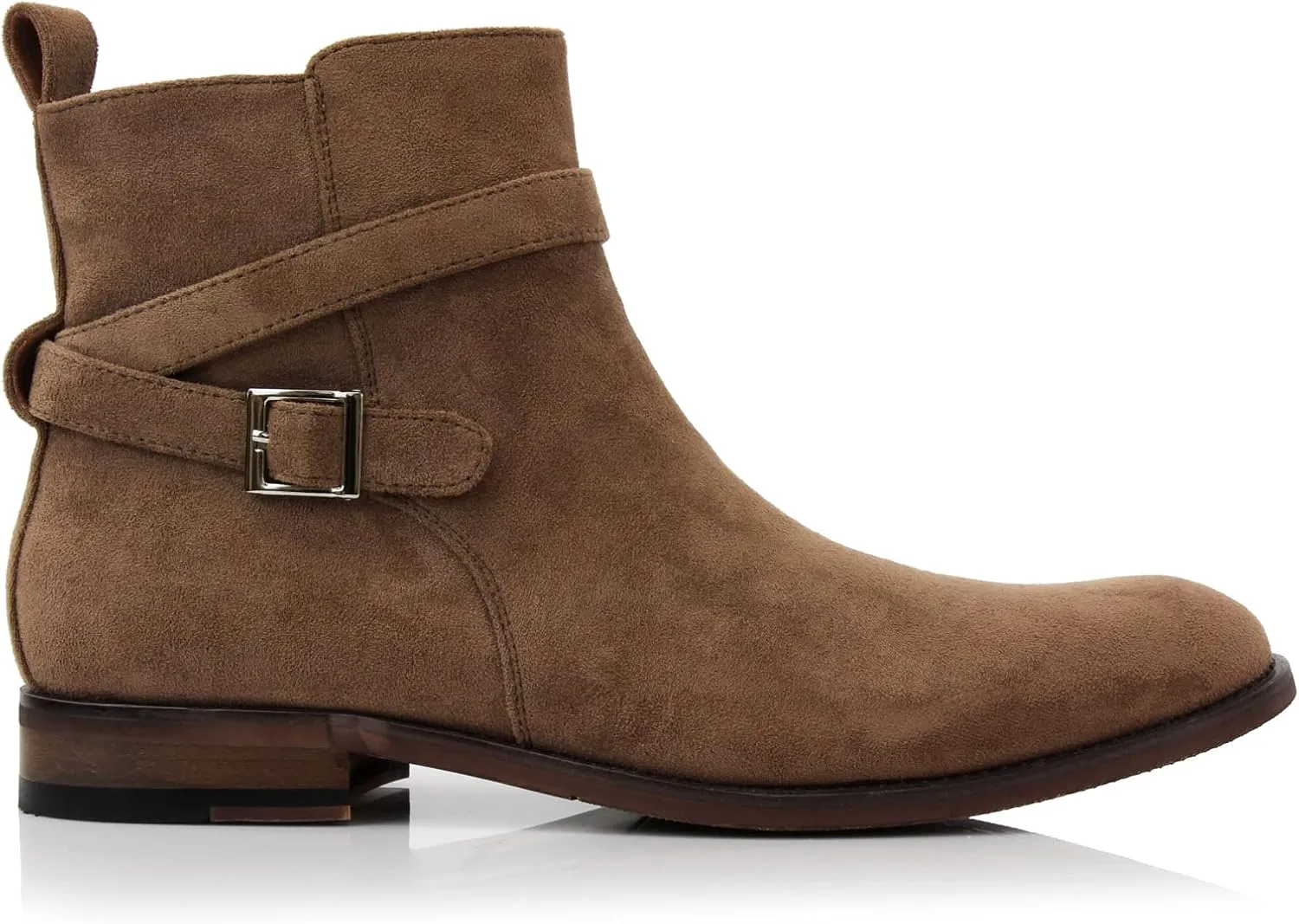 Polar Fox Barrett MPX806058 Memory Foam Classic Vegan Leather Chelsea Business Casual Chukka Boots