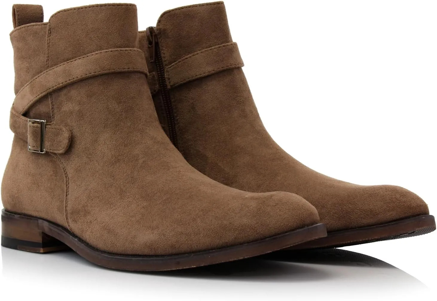Polar Fox Barrett MPX806058 Memory Foam Classic Vegan Leather Chelsea Business Casual Chukka Boots