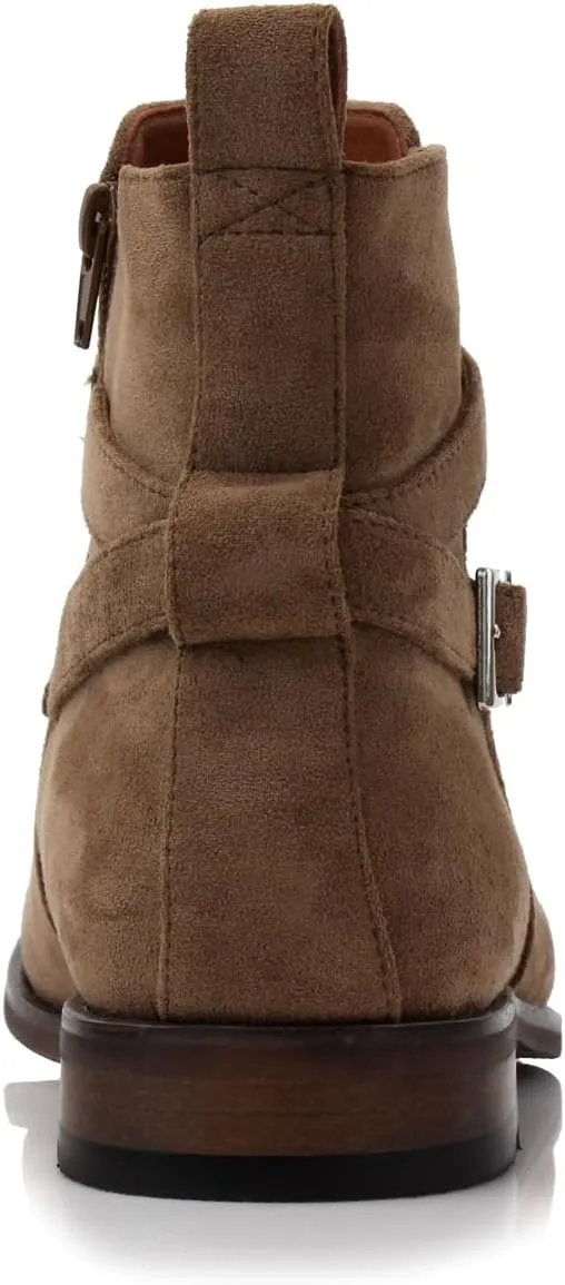 Polar Fox Barrett MPX806058 Memory Foam Classic Vegan Leather Chelsea Business Casual Chukka Boots
