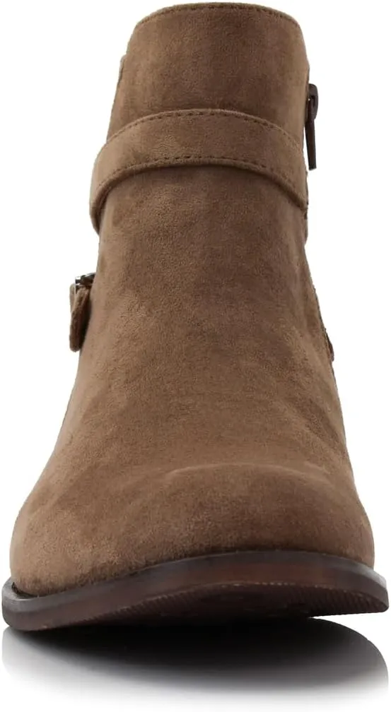 Polar Fox Barrett MPX806058 Memory Foam Classic Vegan Leather Chelsea Business Casual Chukka Boots