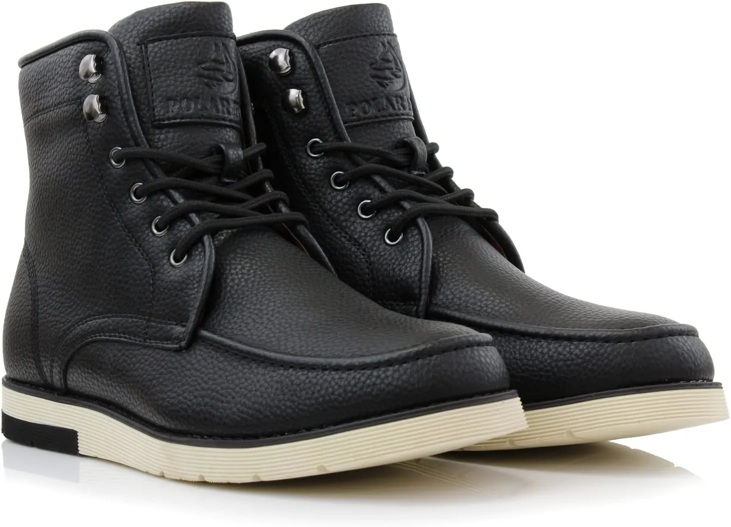 Polar Fox Brixton MPX506065 Mens Lace-up Moc-Toe Daily Work Boots