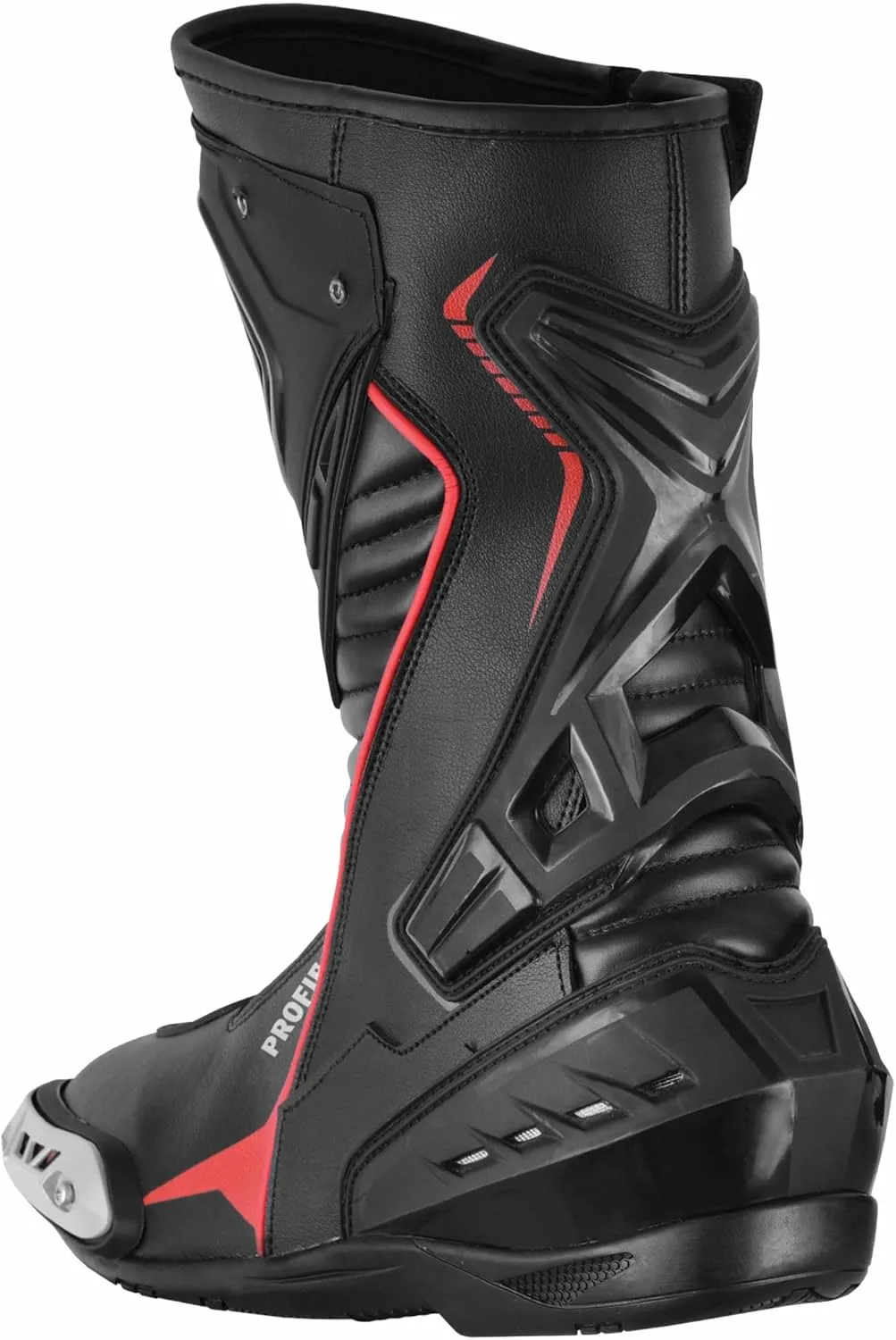 PROFIRST Original Leather Motorcycle Boots Waterproof Motorbike Shoes Armoured Boot Protection Anti Slip Racing Sports