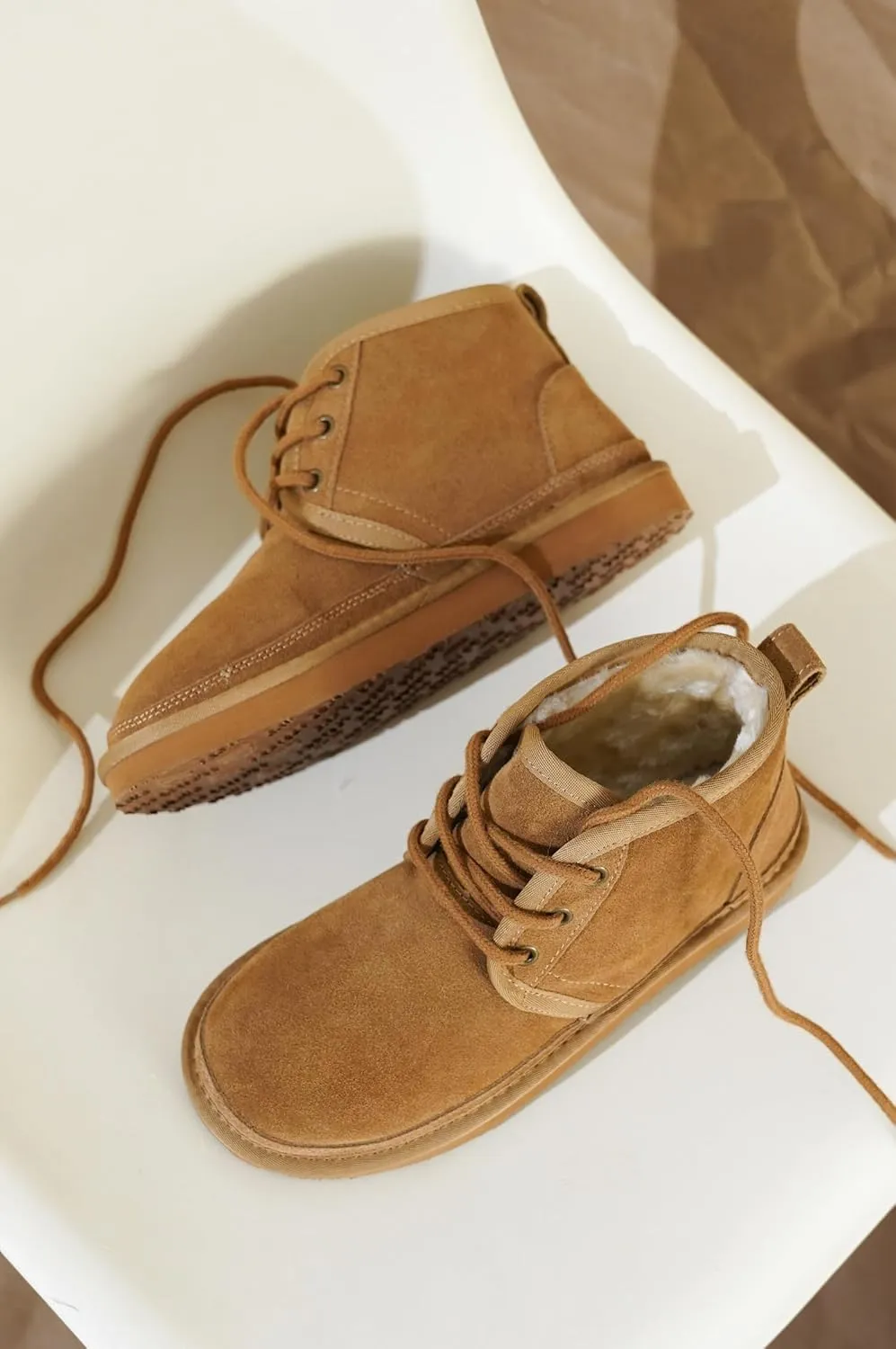 Project Cloud Ankle Boots for Women - Genuine Suede Shoes with Memory Foam Insole - Non-Slip Mini Winter Boots Shoes for Women 2025 (Julee)