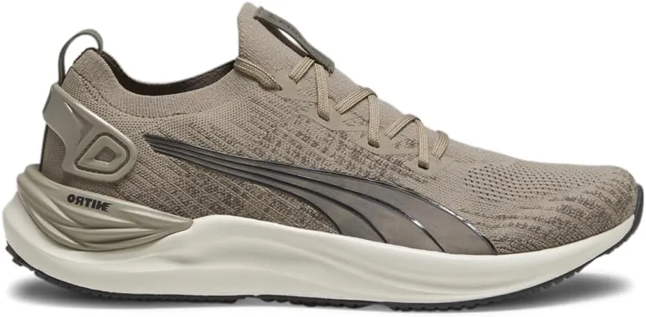 Puma Mens Electrify Nitro 3 Knit Running Sneakers Shoes - Brown - Size 11.5 M, 37908407