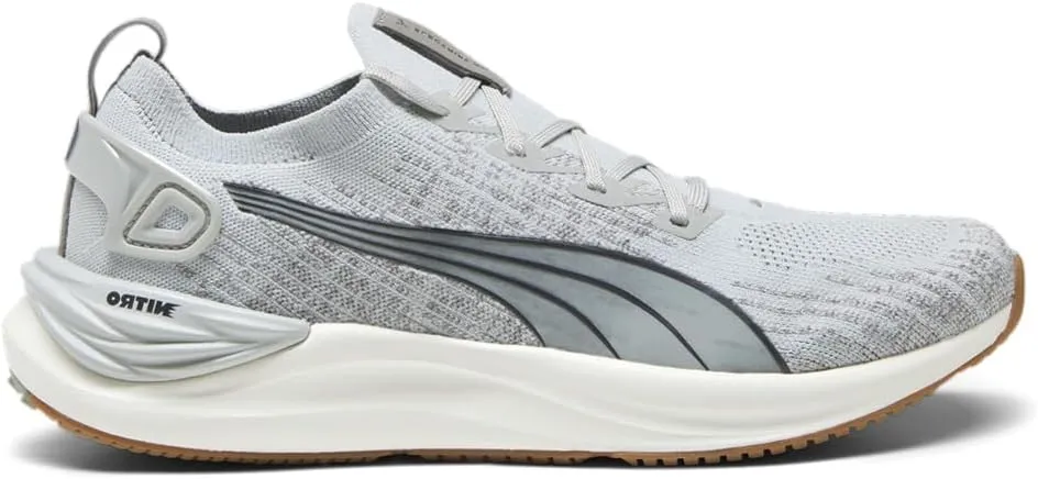 Puma Mens Electrify Nitro 3 Knit Running Sneakers Shoes - Grey - Size 10.5 M, 37908405
