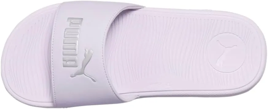 Puma Womens Cool Cat 2.0 Slide Athletic Sandals Casual Low Heel 1-2" - Purple