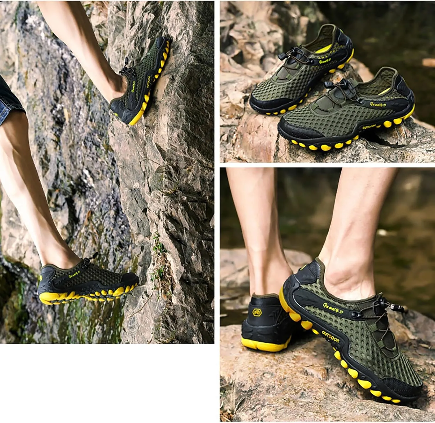 Quick Dry Water Shoes for Swimming Beach Pool Barefoot Aqua Socks Womens Mens Outdoor Sports Hiking Surf Yoga Exercise Shoes