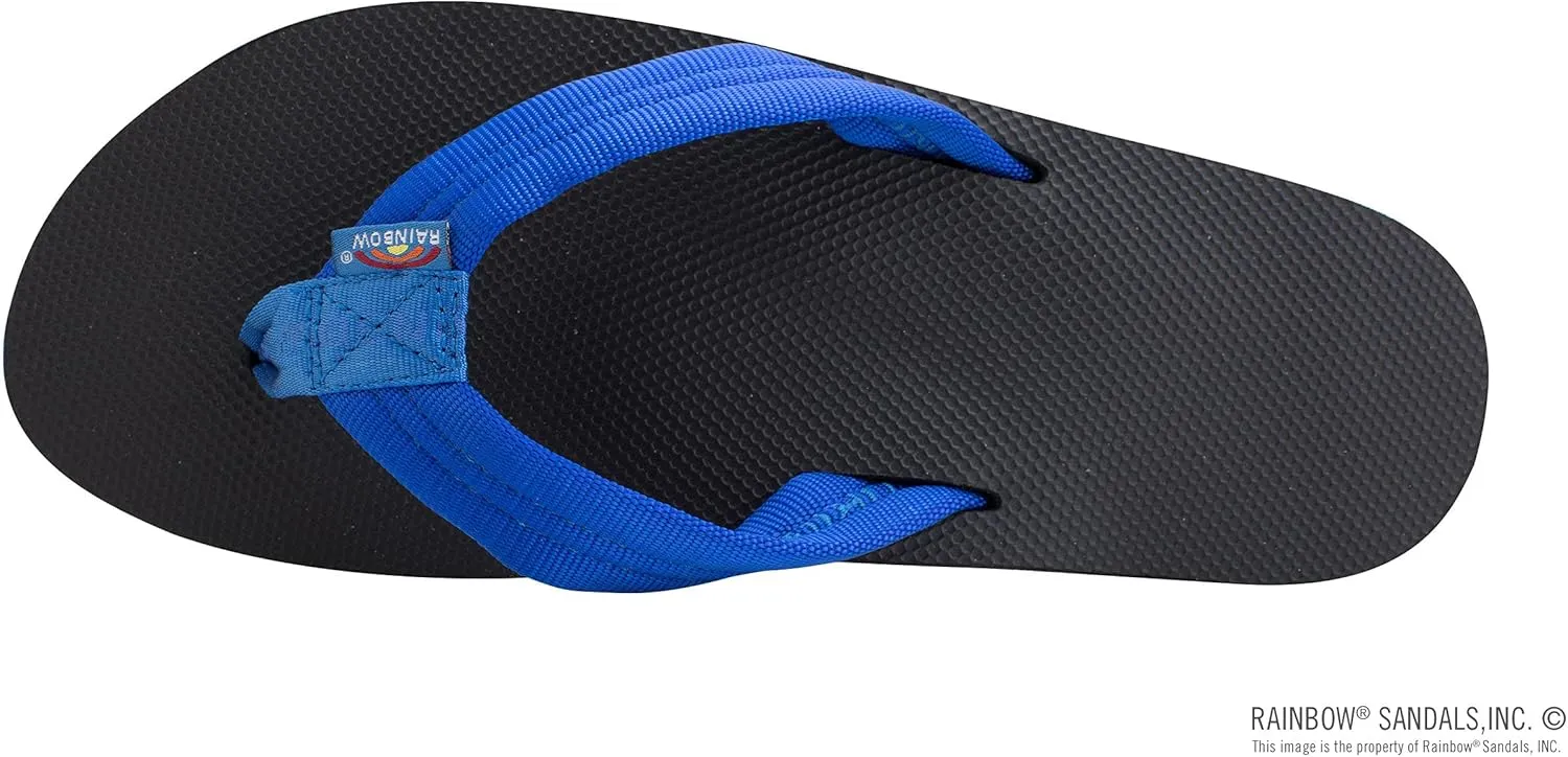 Rainbow Sandals Men's Double Layer Soft Top 1" EVA Rubber Filled Nylon Strap