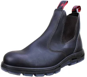 Red Back Boots UBOK Dark Brown Soft Toe Size 12.5 US