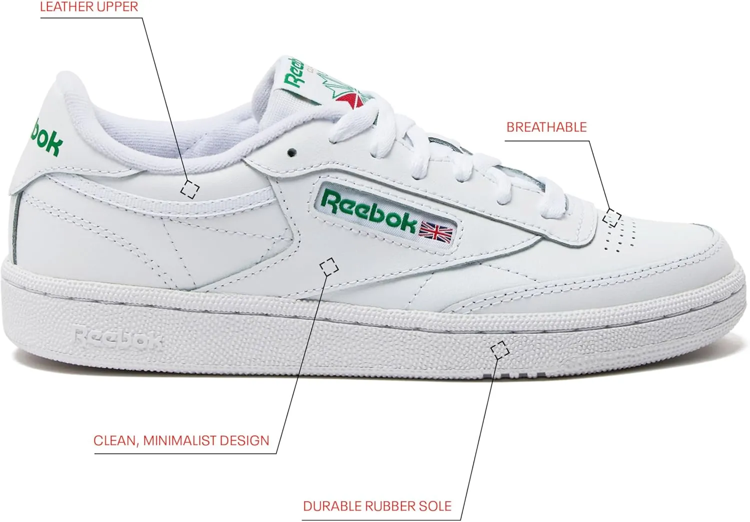 Reebok Men's Club C 85
