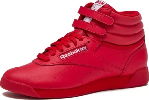 Reebok Women's Freestyle Hi High Top Sneakers for Women, Black or White Basketball and Tennis Shoes Womens Size 5-12
