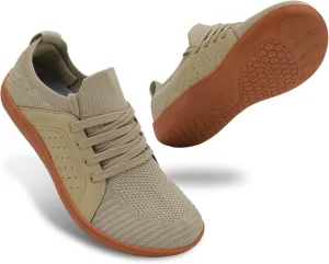 relxfeet Men's Barefoot Shoes Minimalist Cross-Trainer Shoes Wide Toe Walking Shoes Zero Drop Sole Trail Running Sneakers