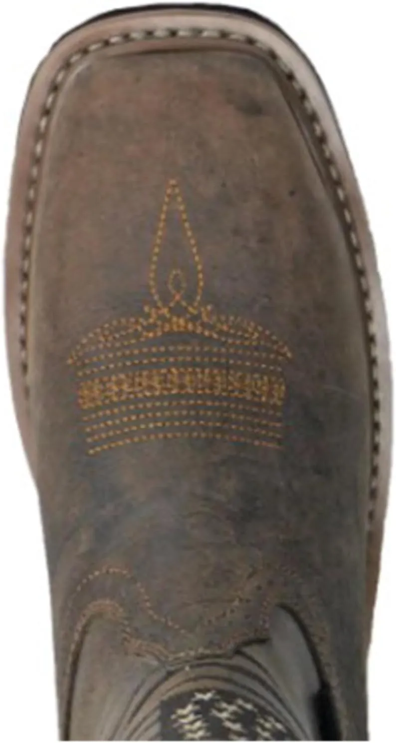 Rushmore CT WP PR Rancher Buff - Big Sizes - Boots for Men - Leather Upper - Slide Closure