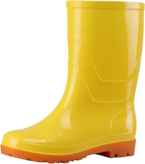 Sandals for Women Garden Water Boots Unisex Rain Outdoor Ribber Yard Long Shoes Footwear