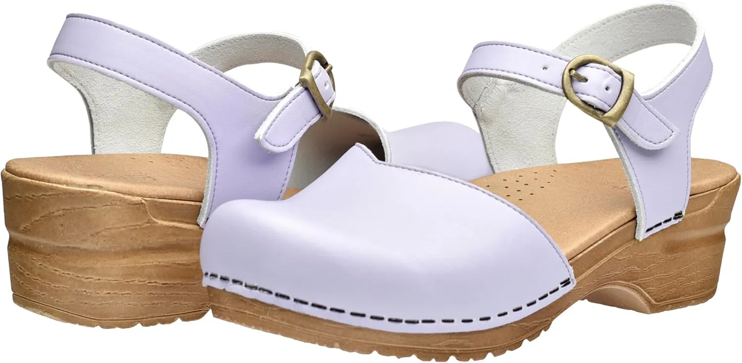 Sanita Sansi | Original Handmade Flexible Leather Sandals | Ankle Strap | Anatomical Footbed with Soft Foam