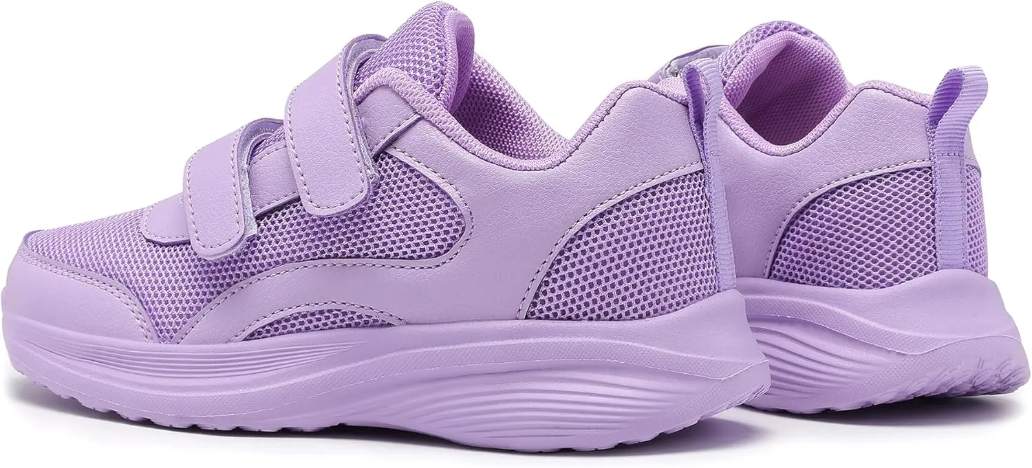 Santiro Boys Tennis Shoes Girls Sneakers Lightweight Soft Mesh Kids Running Shoes