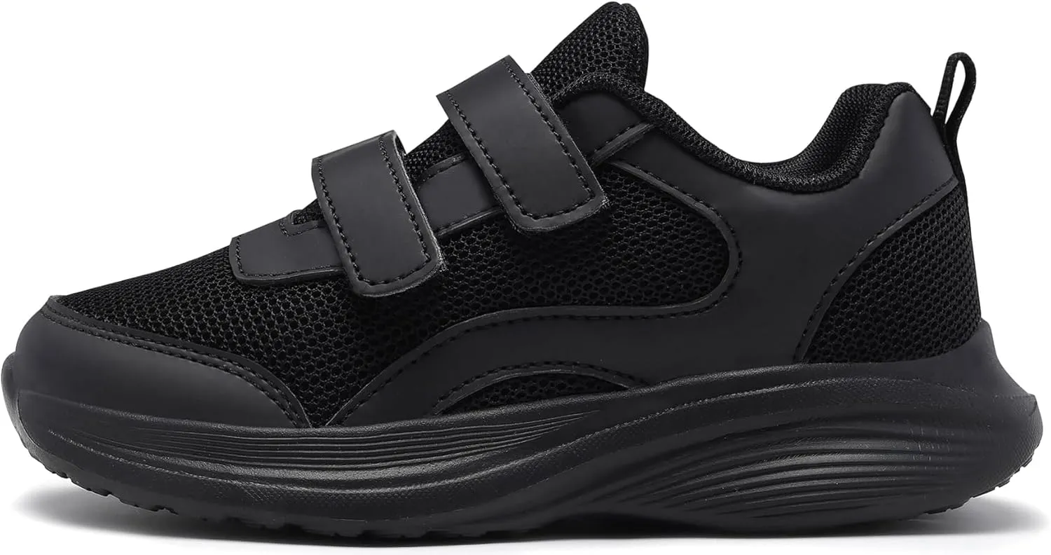 Santiro Boys Tennis Shoes Girls Sneakers Lightweight Soft Mesh Kids Running Shoes