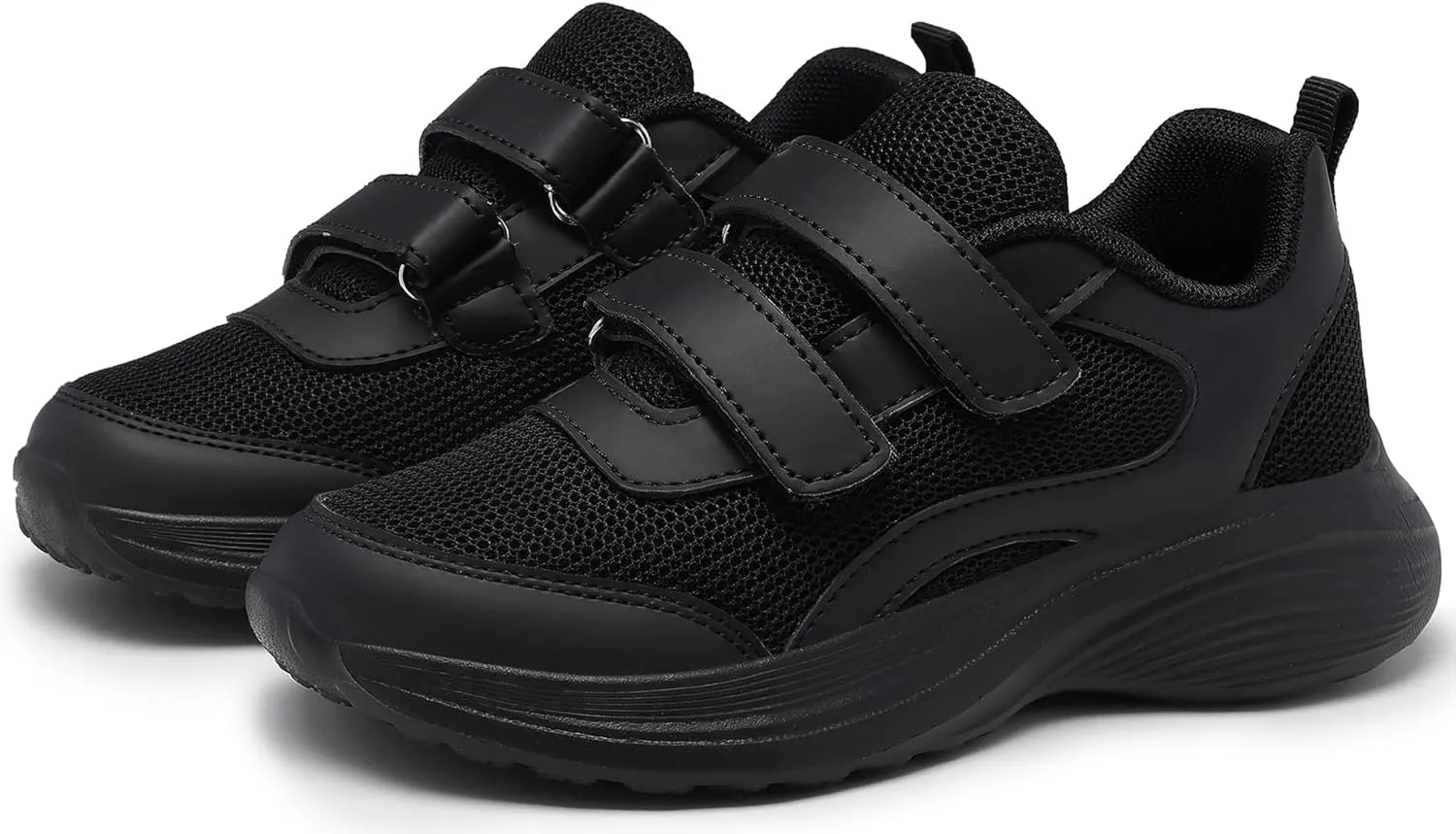 Santiro Boys Tennis Shoes Girls Sneakers Lightweight Soft Mesh Kids Running Shoes