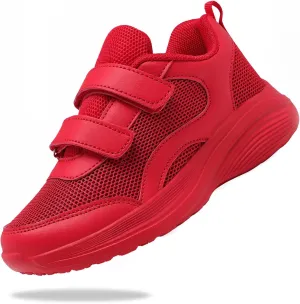 Santiro Boys Tennis Shoes Girls Sneakers Lightweight Soft Mesh Kids Running Shoes