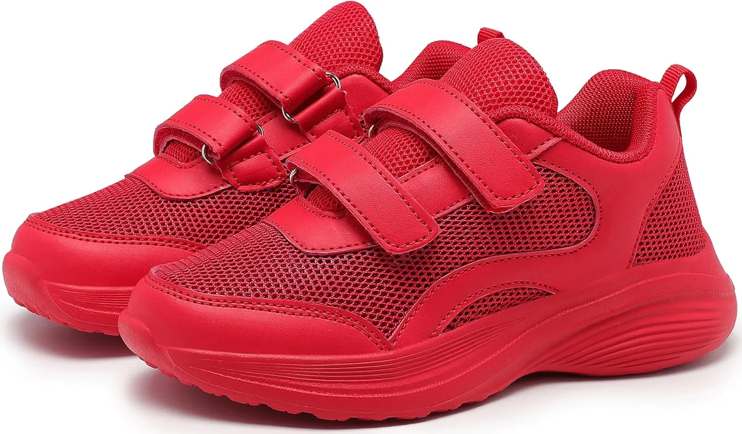 Santiro Boys Tennis Shoes Girls Sneakers Lightweight Soft Mesh Kids Running Shoes