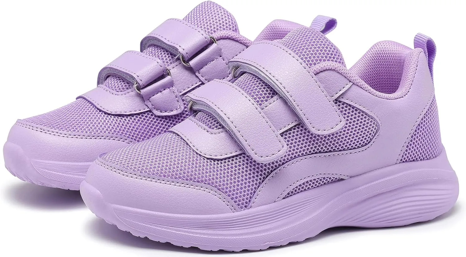 Santiro Boys Tennis Shoes Girls Sneakers Lightweight Soft Mesh Kids Running Shoes
