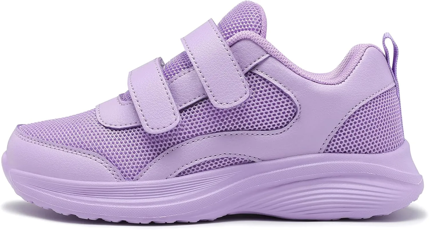 Santiro Boys Tennis Shoes Girls Sneakers Lightweight Soft Mesh Kids Running Shoes