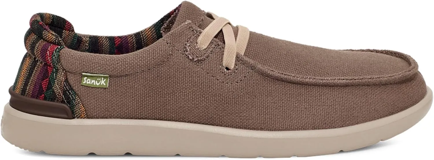 Sanuk Mens Shaka Lite 2 Loafers | Mens Shoes | Slip On Shoes for Men | Men's Slip-on Loafers | Removable Comfort Footbed