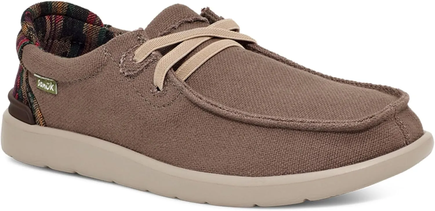 Sanuk Mens Shaka Lite 2 Loafers | Mens Shoes | Slip On Shoes for Men | Men's Slip-on Loafers | Removable Comfort Footbed