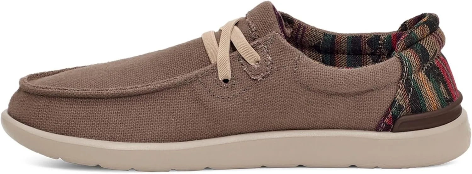 Sanuk Mens Shaka Lite 2 Loafers | Mens Shoes | Slip On Shoes for Men | Men's Slip-on Loafers | Removable Comfort Footbed