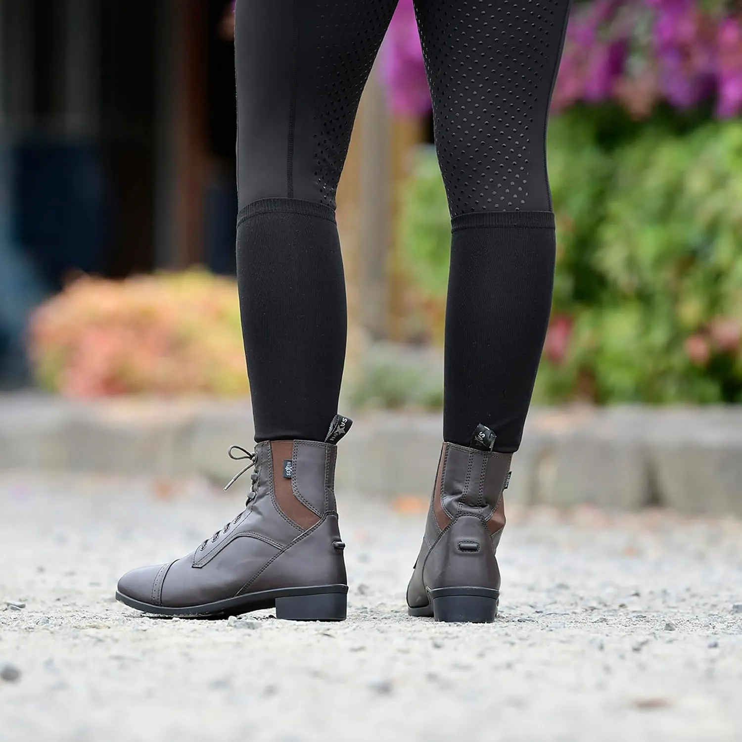 Saxon Syntovia Lace Paddock Boots