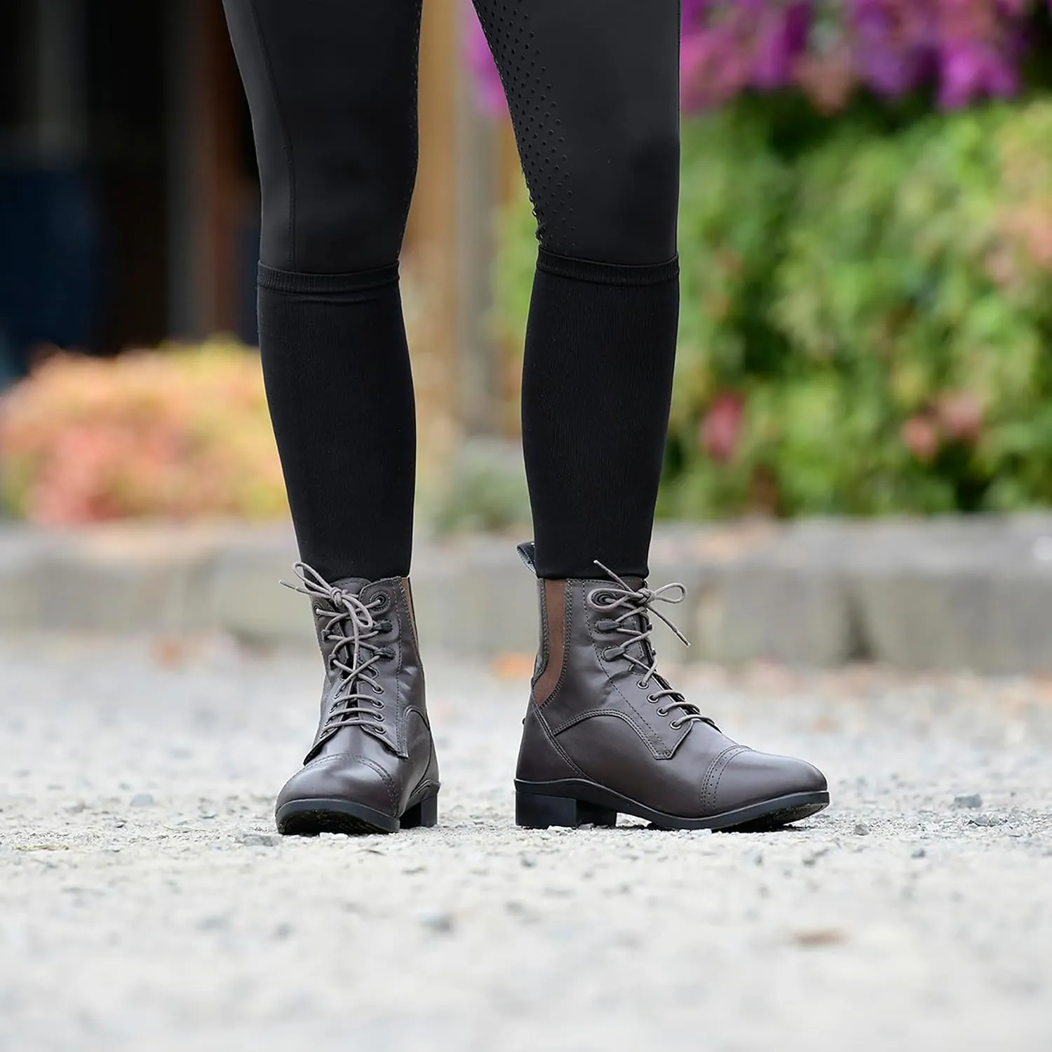 Saxon Syntovia Lace Paddock Boots