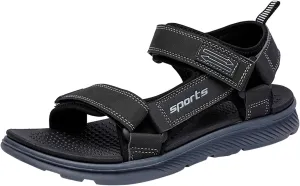 Shower Sandals for Men Size 12 Men Flat Sandals Fashion and Comfort Soft Bottom Beach Sandals Soft Sandals (Grey, 9)