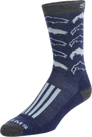 Simms Men's Daily Sock, Mid-Calf, Merino Wool