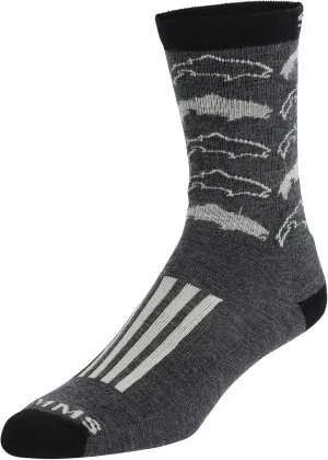 Simms Men's Daily Sock, Mid-Calf, Merino Wool