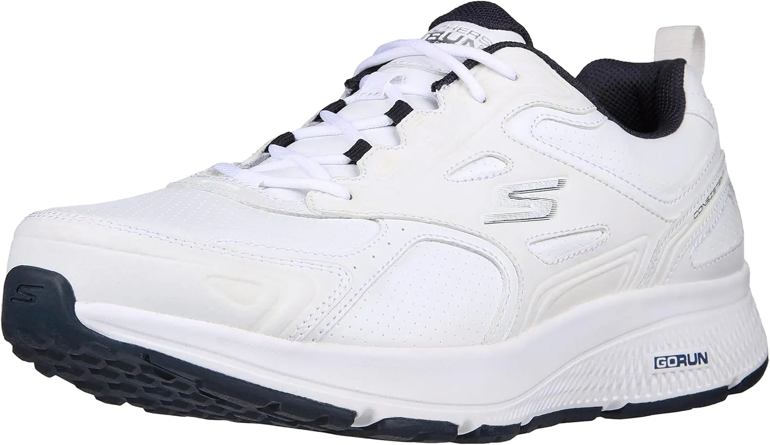 Skechers Men's Go Run Consistent-Leather Cross-Training Tennis Shoe Sneaker with Air Cooled Foam