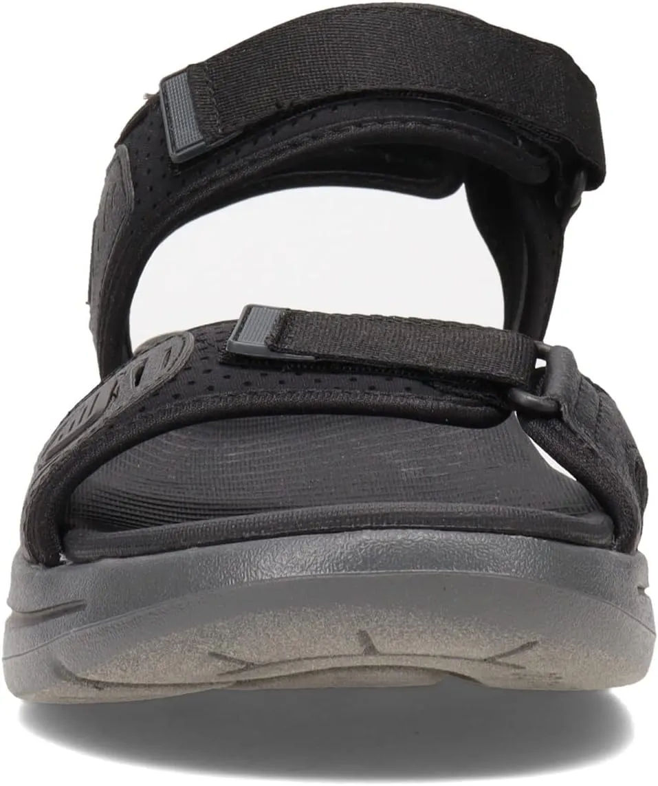 Skechers Men's Gowalk Arch Fit-Athletic Hook and Loop Outdoor Walking River Hiking Sandals Fisherman