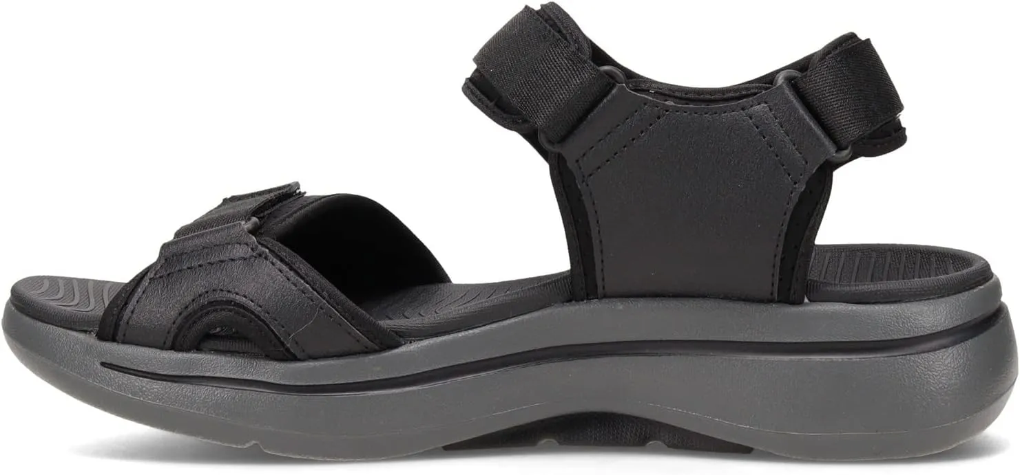 Skechers Men's Gowalk Arch Fit-Athletic Hook and Loop Outdoor Walking River Hiking Sandals Fisherman