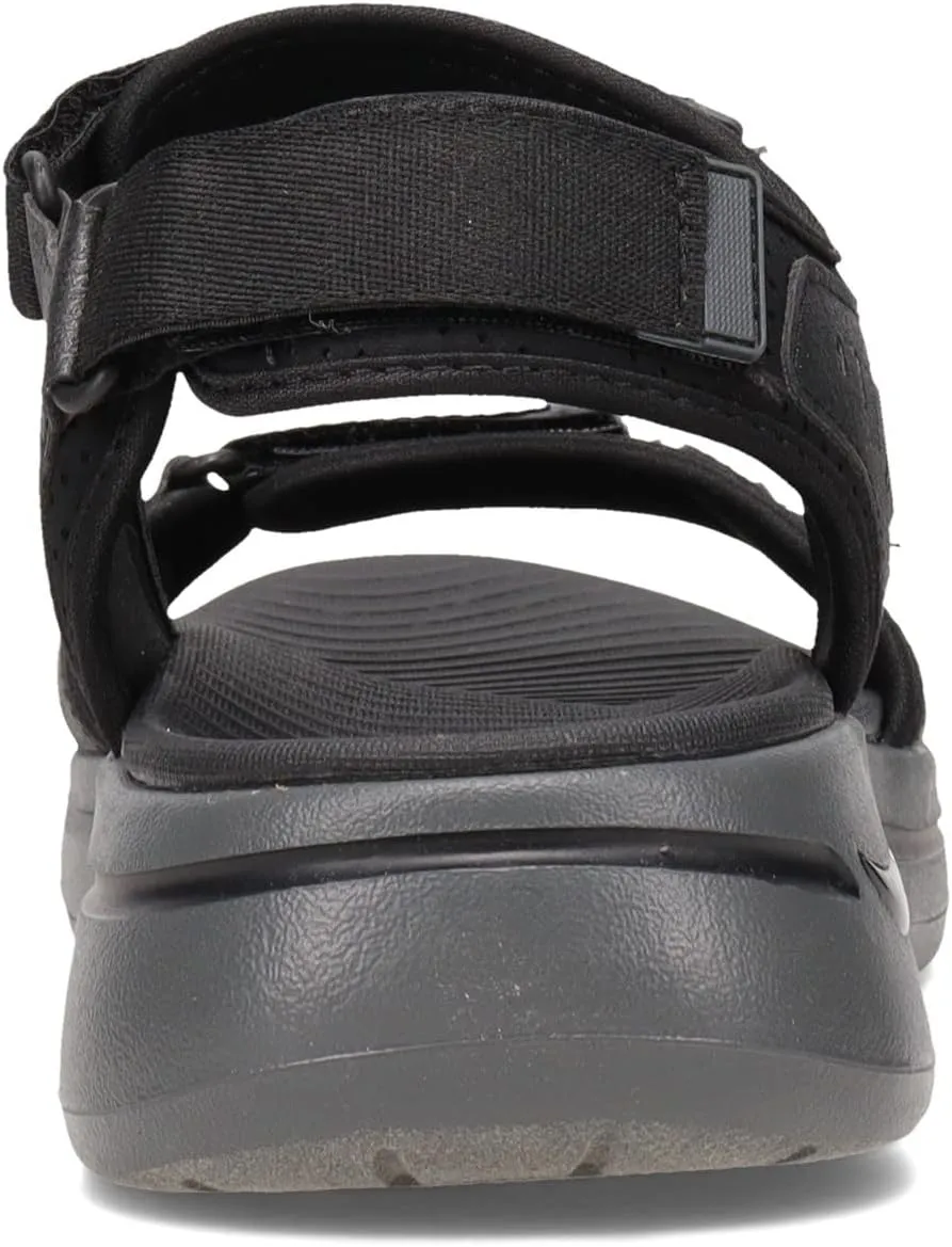 Skechers Men's Gowalk Arch Fit-Athletic Hook and Loop Outdoor Walking River Hiking Sandals Fisherman