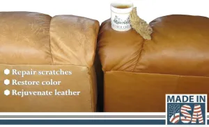 Skidmore’s Leather Cream: All-Natural, Non-Toxic Leather Care Made in USA Since 1984. Water Repellent Formula Restores Leather Couches, Car Seats, Boots, Shoes, Purses, Bags, and Tack. 16 Oz
