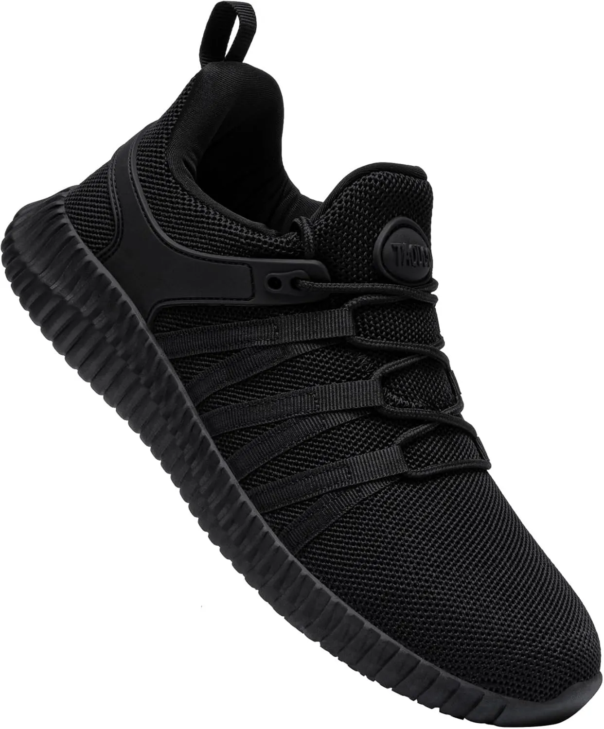 Slip On Work Shoes for Women Non Slip Sneakers Breathable Lightweight Walking Shoes Restaurant Slip Resistant Food Service Chef Kitchen Sneakers, Black