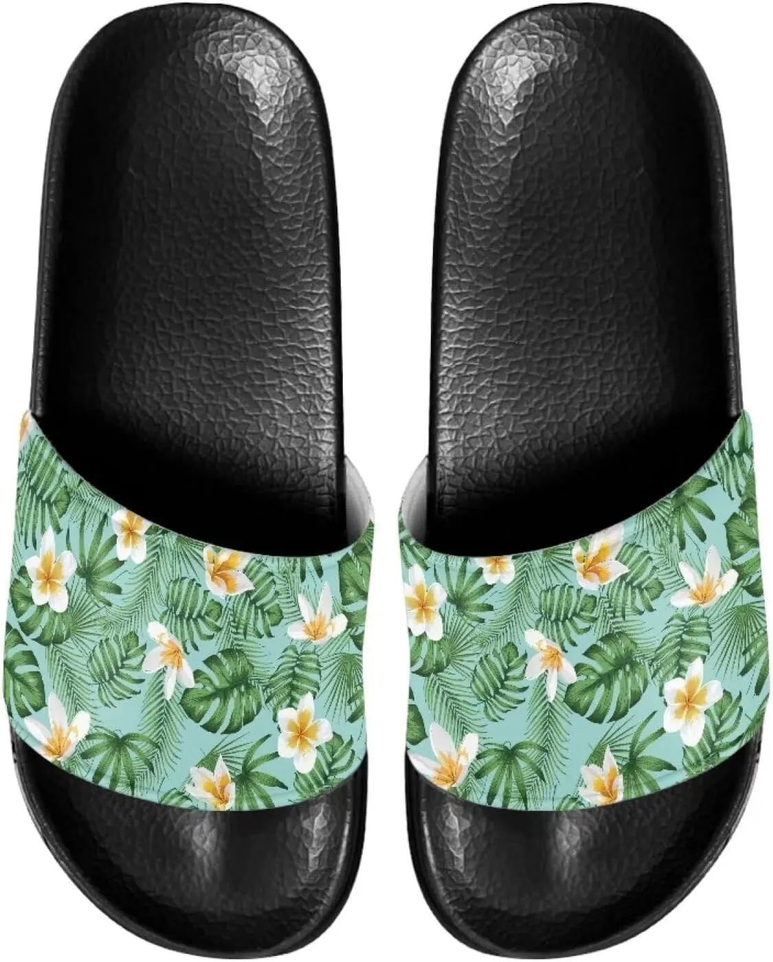 Slippers for Women House Slippers Bathroom Sandals Comfort Lightweight Indoor Non-Slip Single Band Shower Shoes